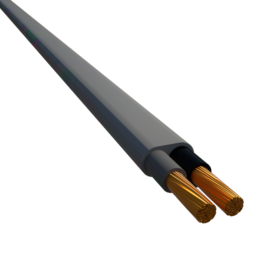 Flat Cable, PVC insulated PVC sheathed