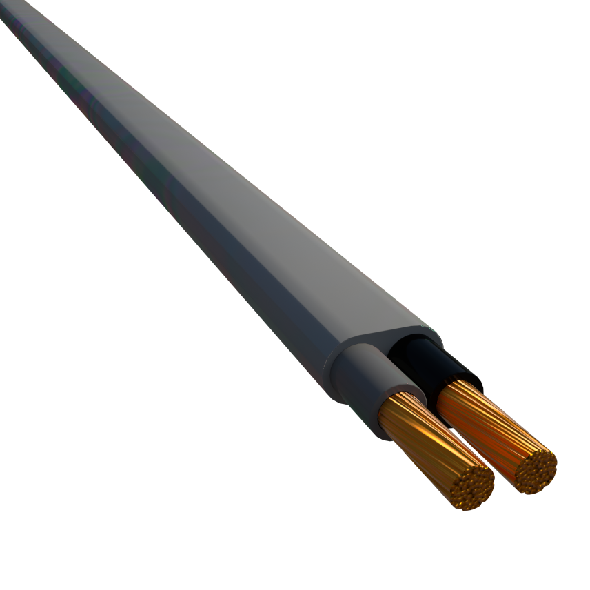 Flat two flexible cords, PVC insulated(FNYZ)