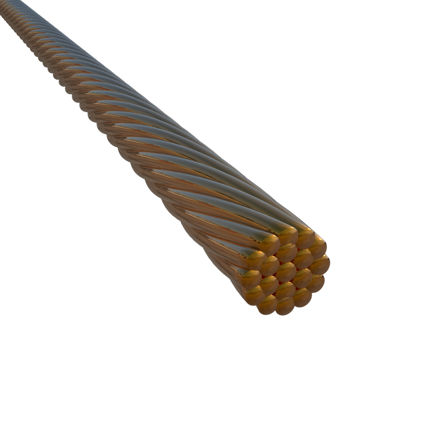Bare Tinned Copper conductors CVNUR