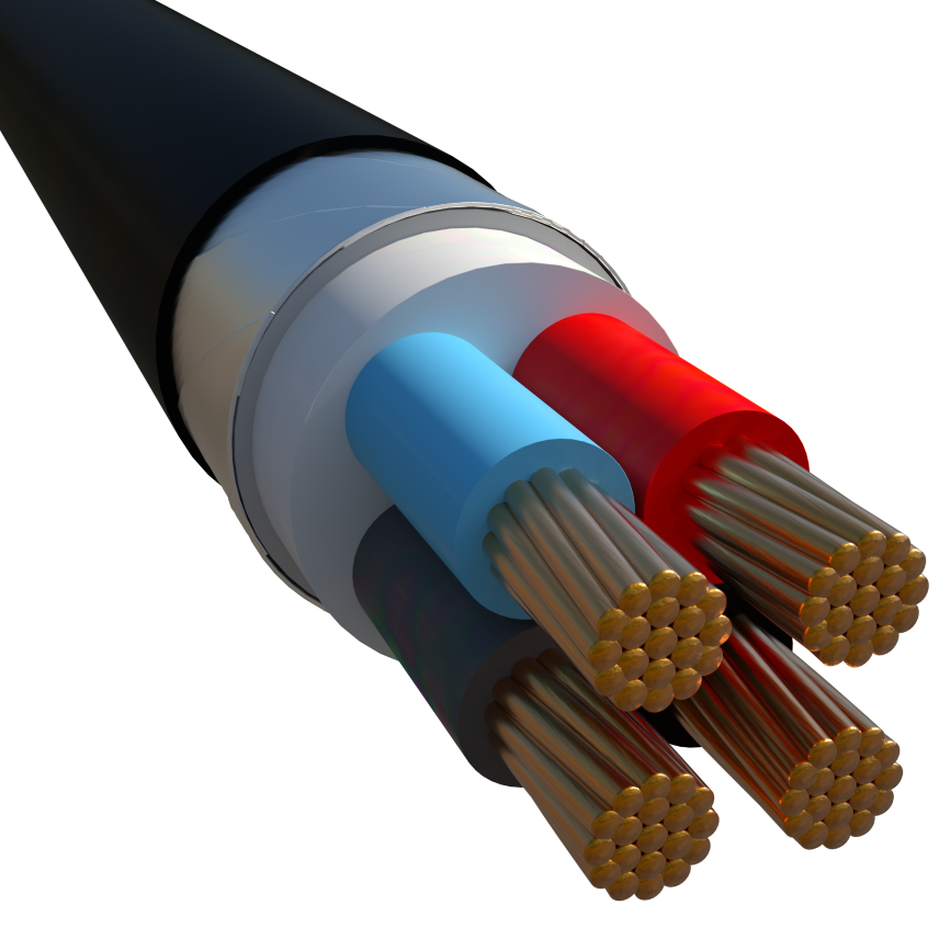 Multicore STA Armored, XLPE insulated, PVC sheathed