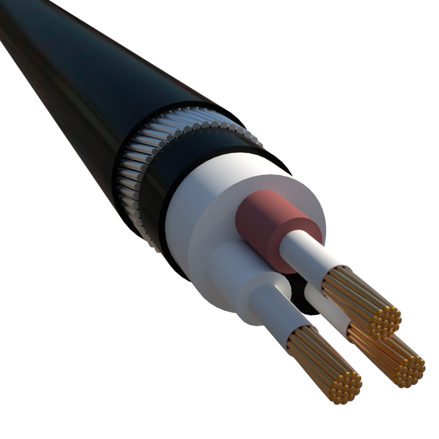 Unarmored , Halogen free, Low smoke, Fire & UV resistant cables